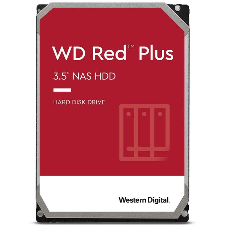 هارد دیسک اینترنال وسترن دیجیتال مدل RED Plus ظرفیت 12 ترابایت Hard disk internal Western Digital red plus 12TB